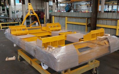 Outillage de manutention de superstructures